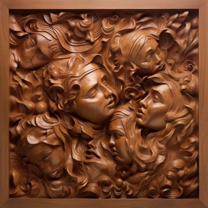 نموذج ثلاثي الأبعاد لآلة CNC 3D Art 